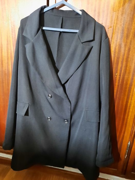 Blazer preto XL shein