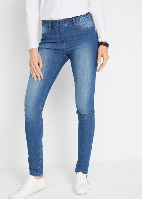 B.P.C spodnie jegginsy jeansowe damskie 56.