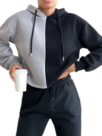 Bluza dresowa z kapturem gładka na co dzień xl ł6c