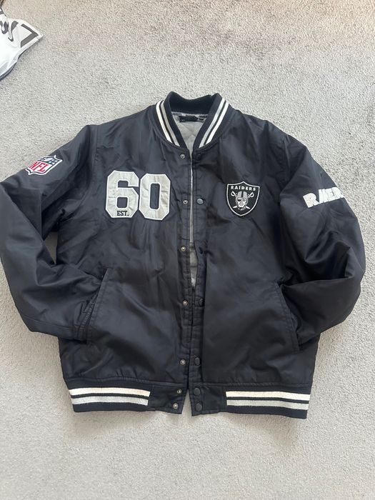 Бомбер NFL Las Vegas Raiders — Стильна вітровка у фанацькому стилі