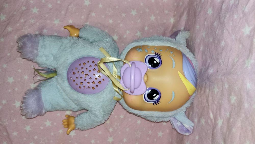 Кукла ночник проектор Cry Babies Jenna