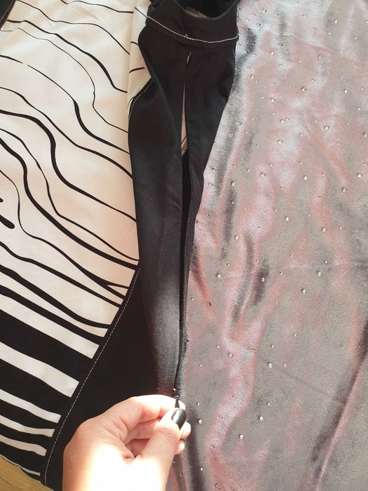 Sukienka 90% bawełna, zebra, rozmiar S/M