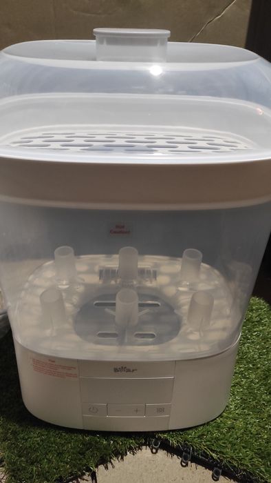 Паровий стерилізатор та сушарка дитячих пляшок