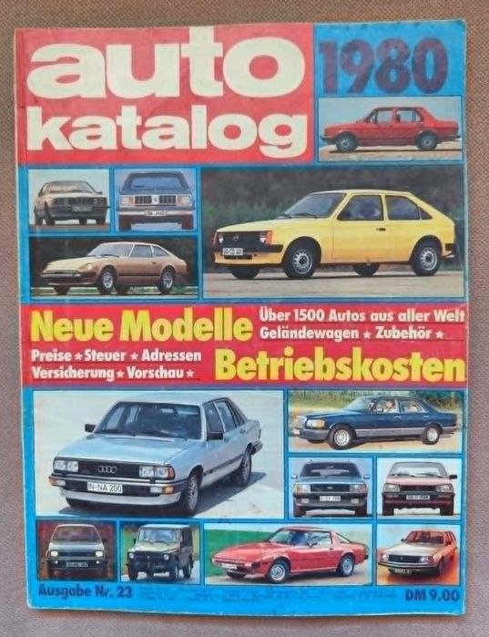 Auto Katalog 1980