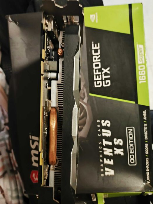 Placa gráfica MSI 1660 SUPER OC como nova