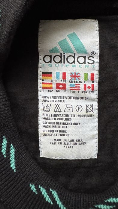 Світшот adidas Equipment Як новий Чорний Оригінал