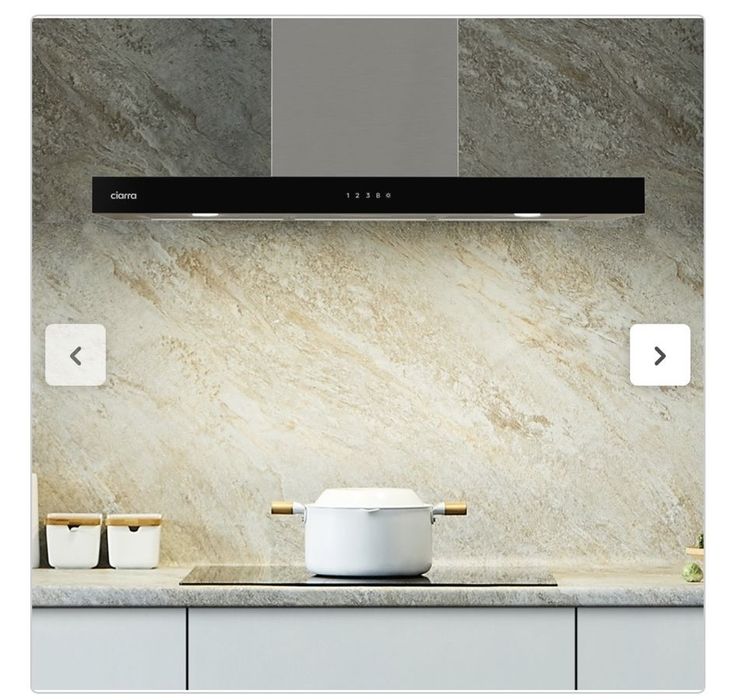 Exaustor CIARRA NOVO 90cm  4 velocidades Touch Control