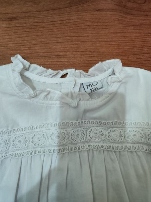 Blusa branca de menina da Modalfa