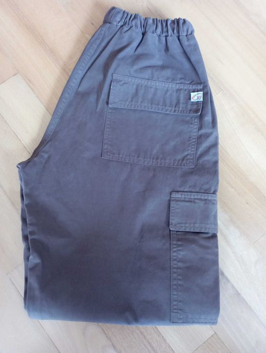 Calças desportivas Castanhas Bolsos elástico cinta Gangsters T40 NOVAS