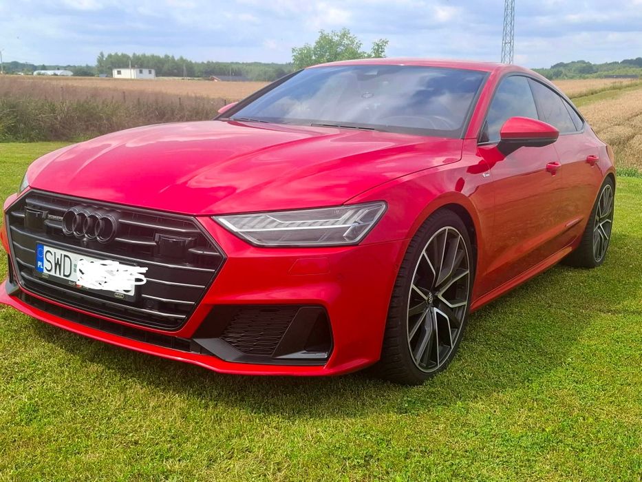 Audi A7 C8  Sline 2018r 3.0 diesel mild hybrid  automat 225tyś km sprzedaż lub zamiana na szewrolet Camaro potrzebuje czegoś tańszego