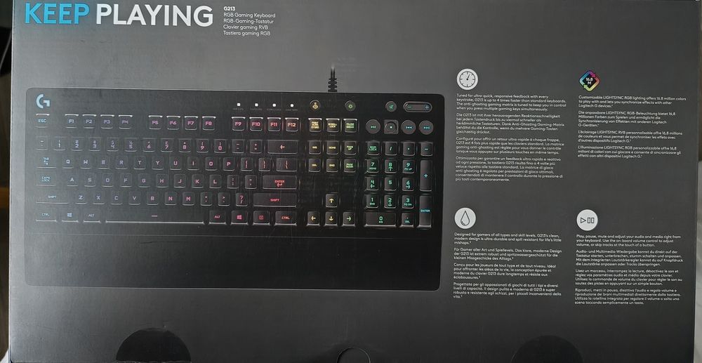 Klawiatura gamingowy Logitech G213