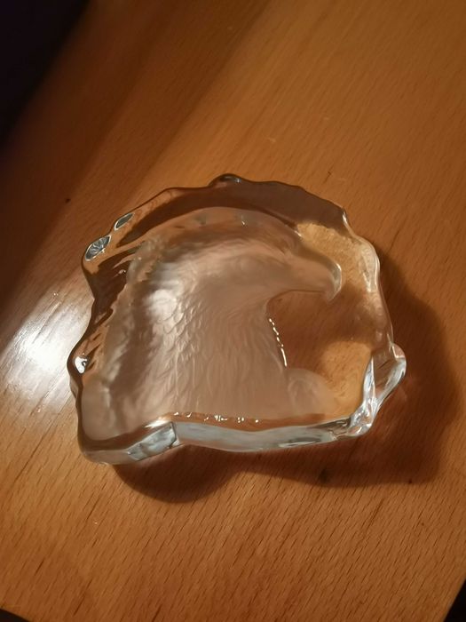 Pisa-papéis peça decorativa Cristal d’Arques