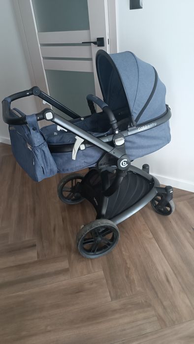 Wózek 2w1 gondola Cotobaby Sydney granatowy