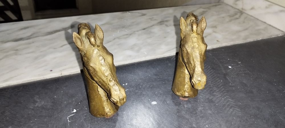 Galos e cabeças de cavalo