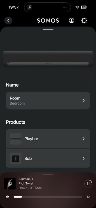 Sonos PLAYBAR + Sonos SUB – Sistema de Som Home Cinema – Excelente Estado