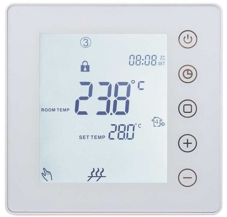 Inteligentny termostat WIfi Wengart 24V do wodnego ogrzewania