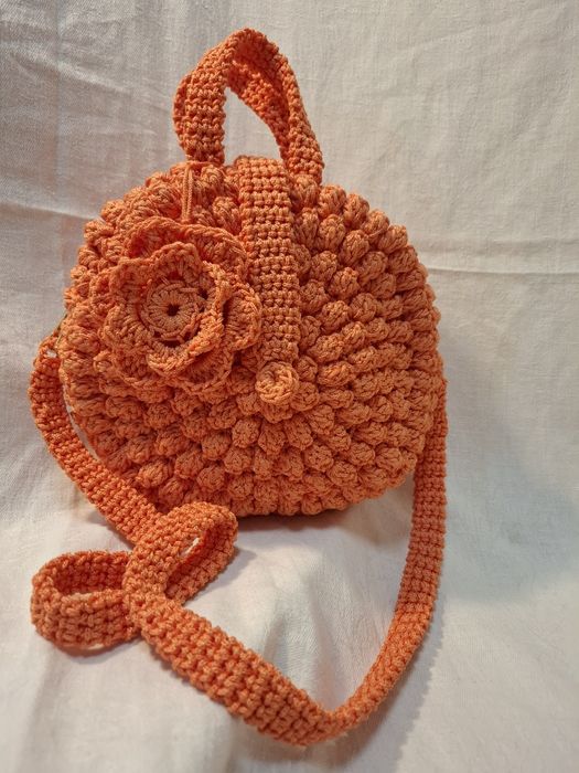 Ręcznie robiona torebka na szydełku- Unikat handmade!!!