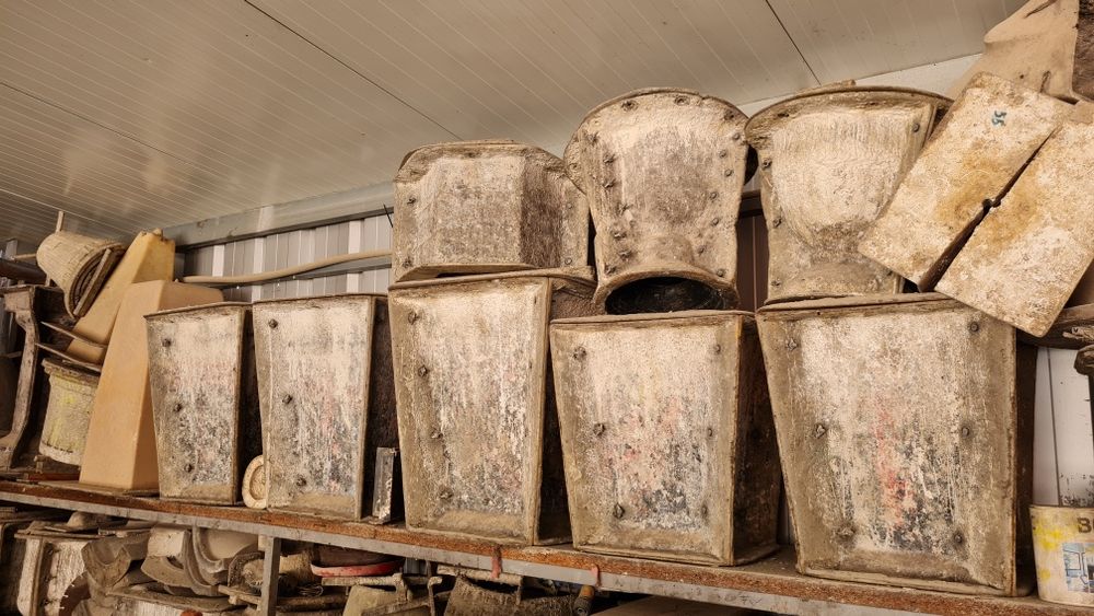 Moldes de vasos e artigos de jardim em fibra