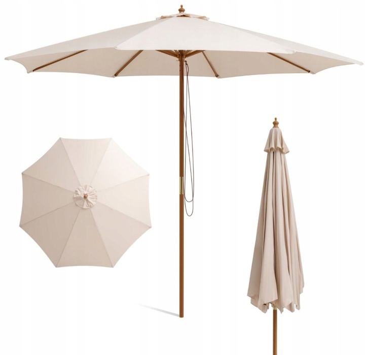 Sprzedam parasol ogrodowy,nowy bez podstawy.