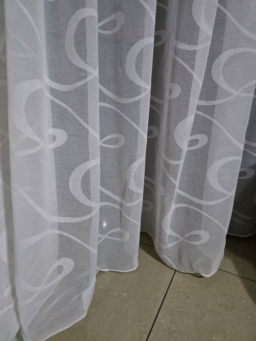 Firanka z metra BATYST obciążnik,wys 280 cm PROMOCJA