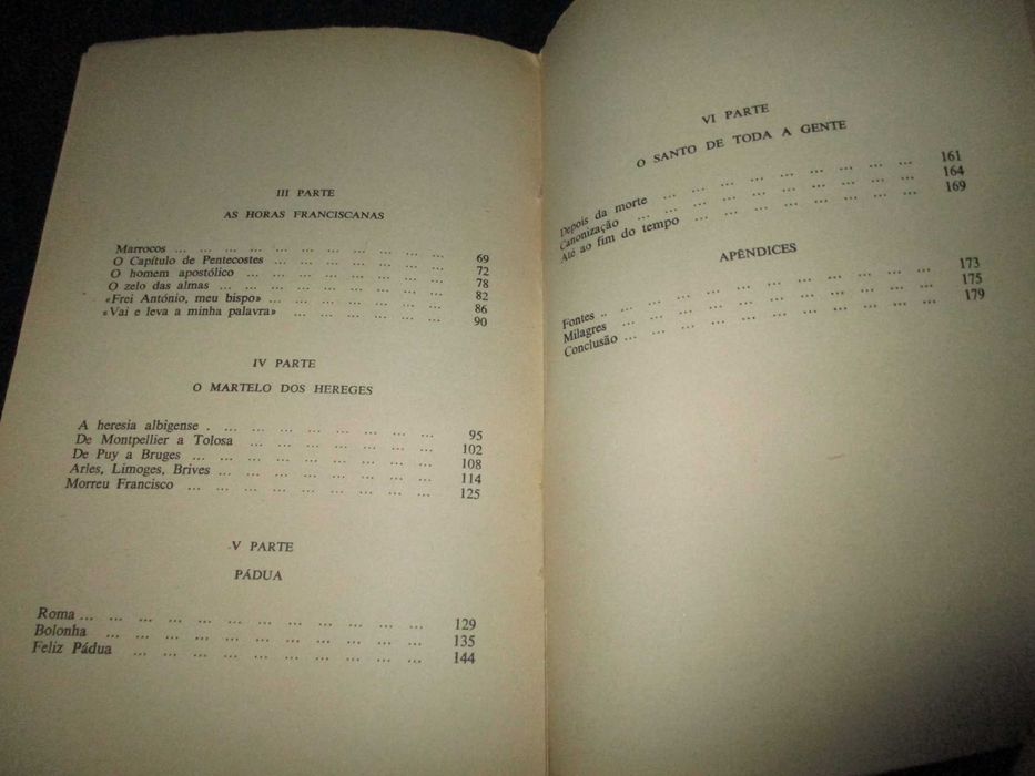 Livro Santo António de Lisboa Jacques Chabannes 1ª edição Aster