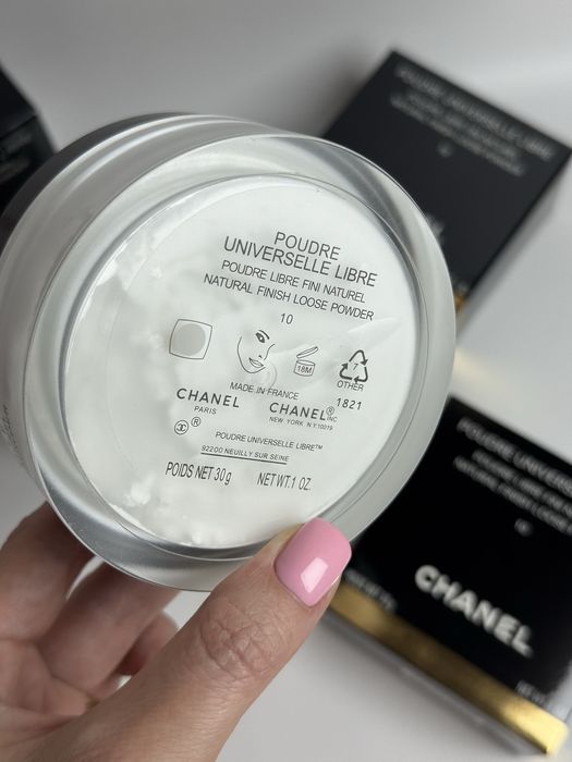 Пудра розсипчаста прозора фіксуюча Chanel Libre 10