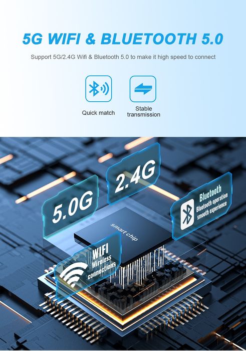 Android auto & Carplay sem fio