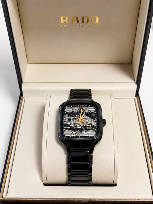 Продам Rado True Square Automatic Skeleton R27124162 38 мм |  Швейцарія | Кераміка
