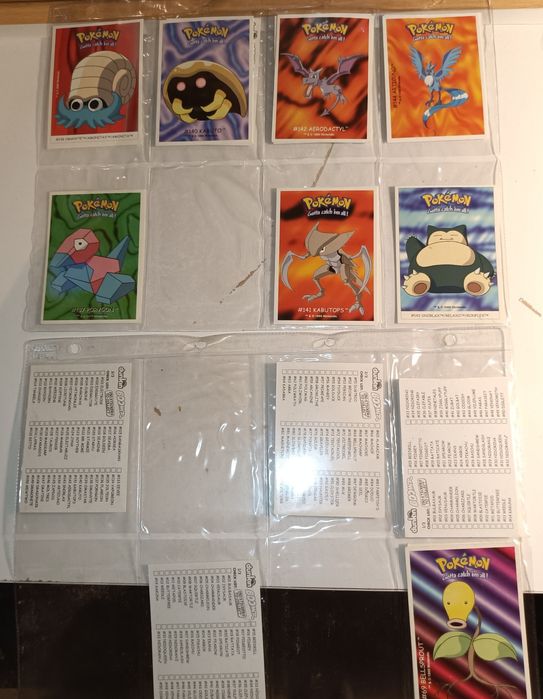 Cartas Pokémon dunkin