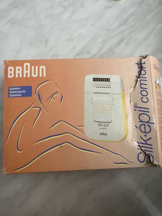 Електроепілятор braun silk epil
