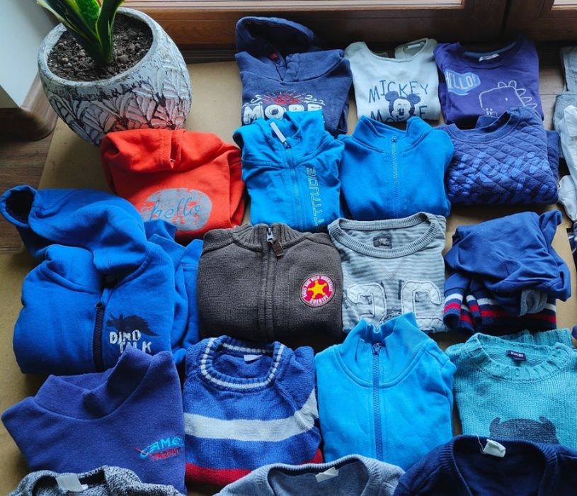 Bluzy polarki i swetreki rozmiar 92