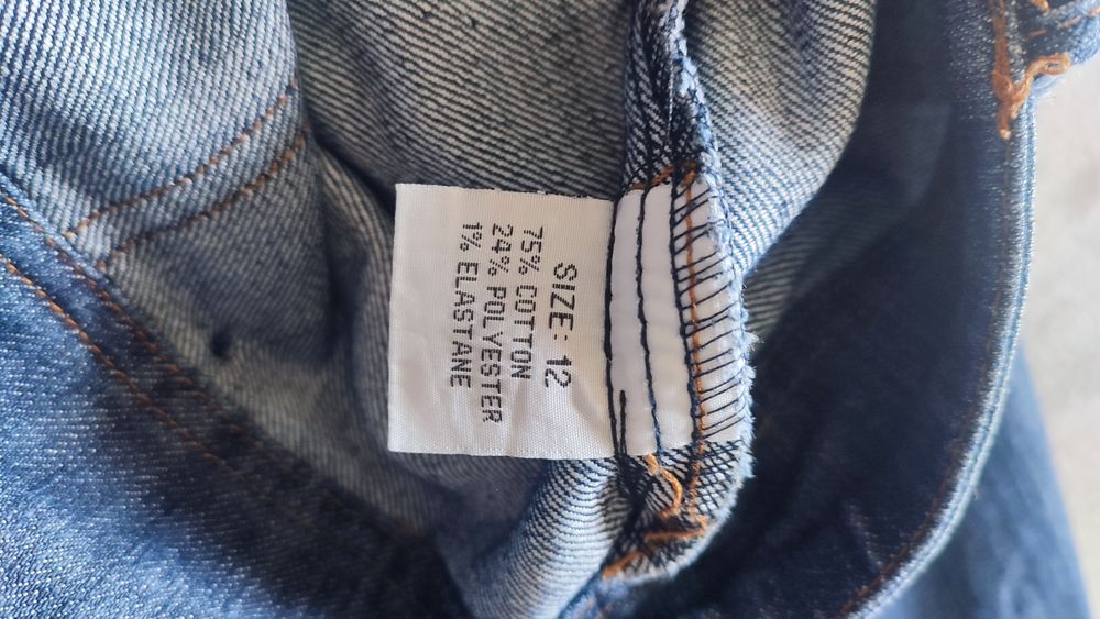 Spodenki, rybaczki jeansowe r. 40 stan bdb