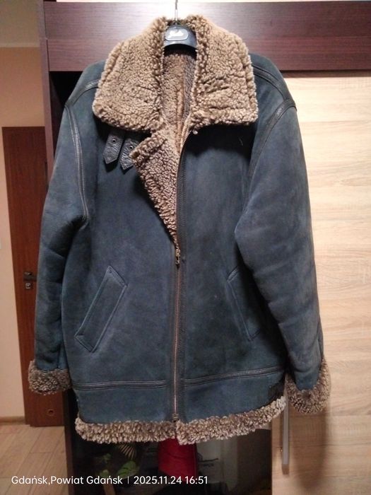 Kożuch męski firmy Donmez skóra naturalna