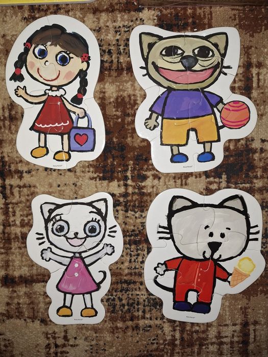 Zestaw puzzli Kicia Kocia Bing