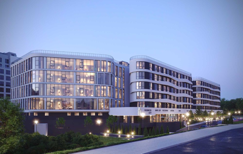 Офіс У ПАРУС СІТІ Торгово-офісний центр 76,6 м2, розтермінування