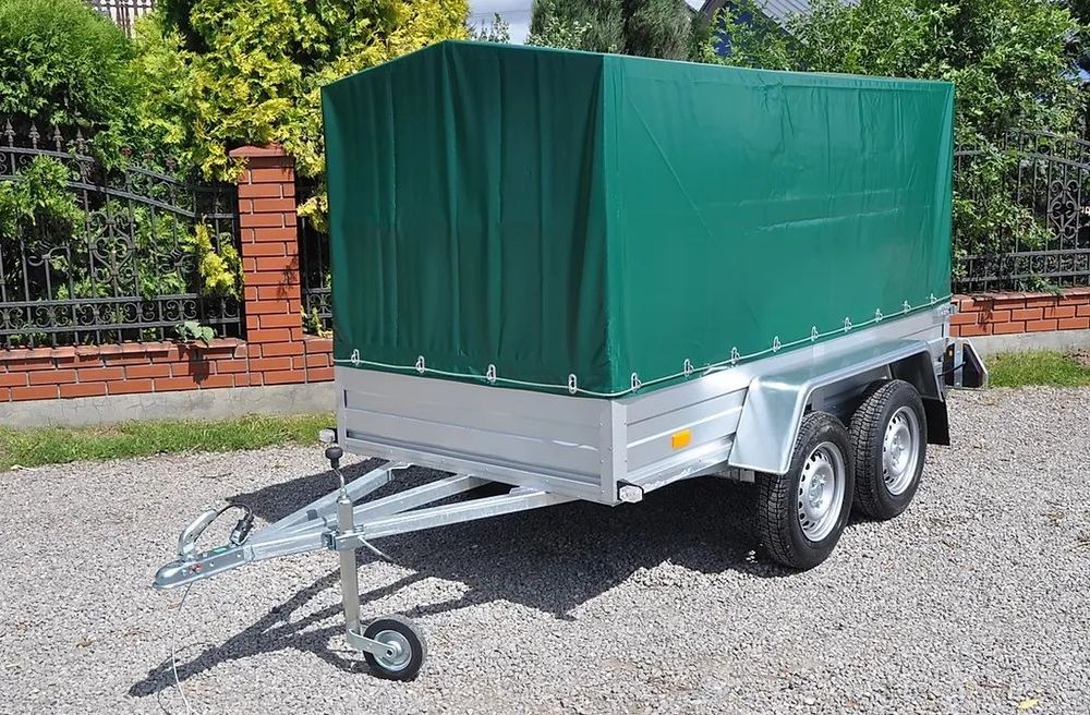 Rydwan Przyczepa spawana 265x125cm DMC 750kg dwuosiowa, rama  Przyczepy towarowe - lekkie i ciężarowe - duży wybór!