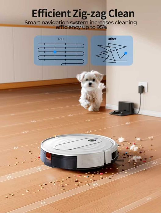 Robot odkurzacz Laresar P10 nowy model, mopowanie (nie iRobot) prezent