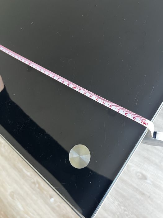 Mesa de vidro extensível