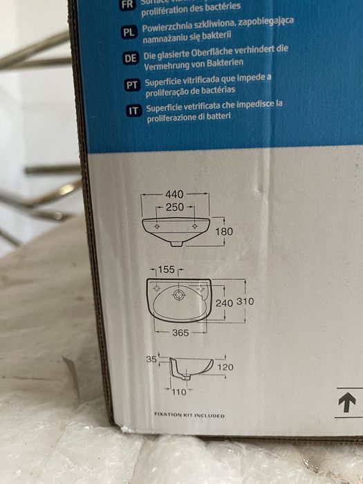 Lavatório Roca Ares