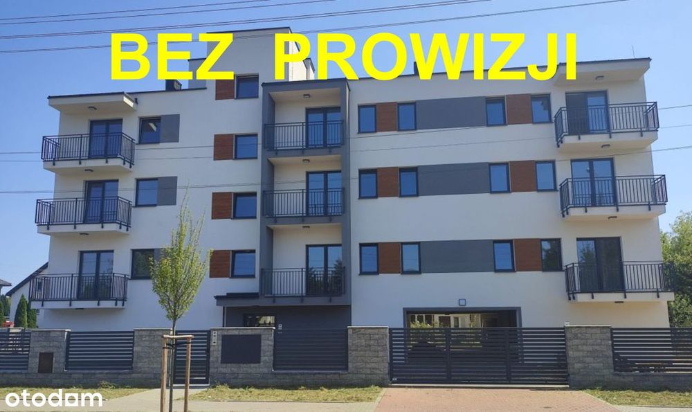 Mieszkanie 2 pokoje, balkon w Centrum Łomianek, winda