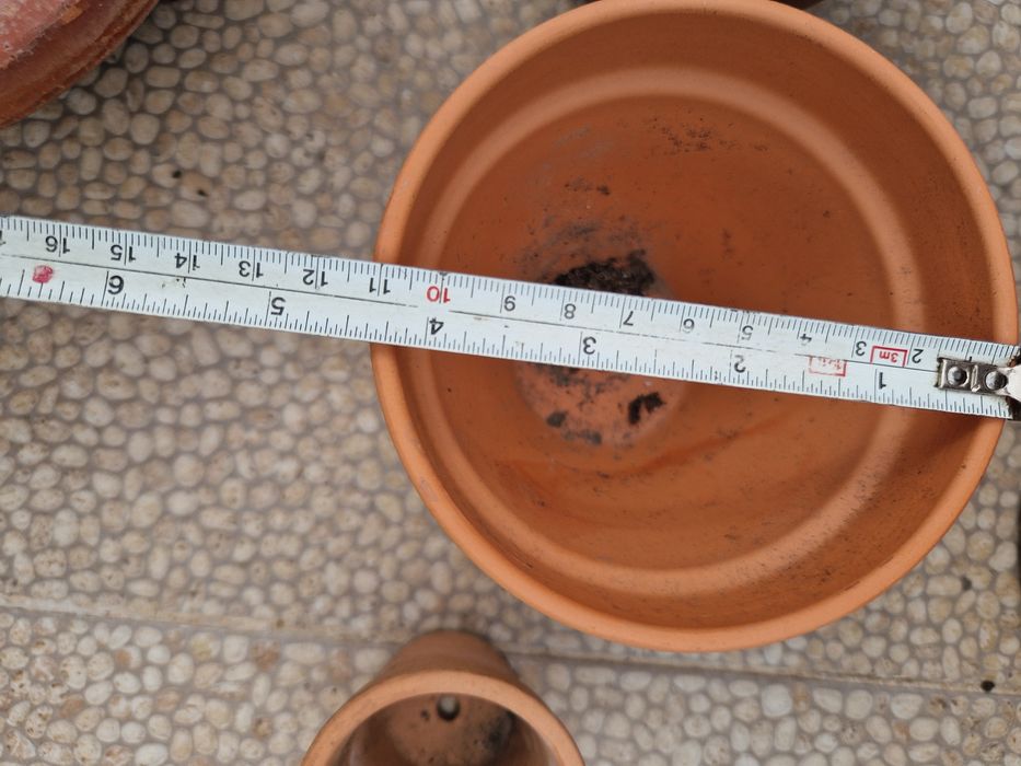Lote de vasos de barro