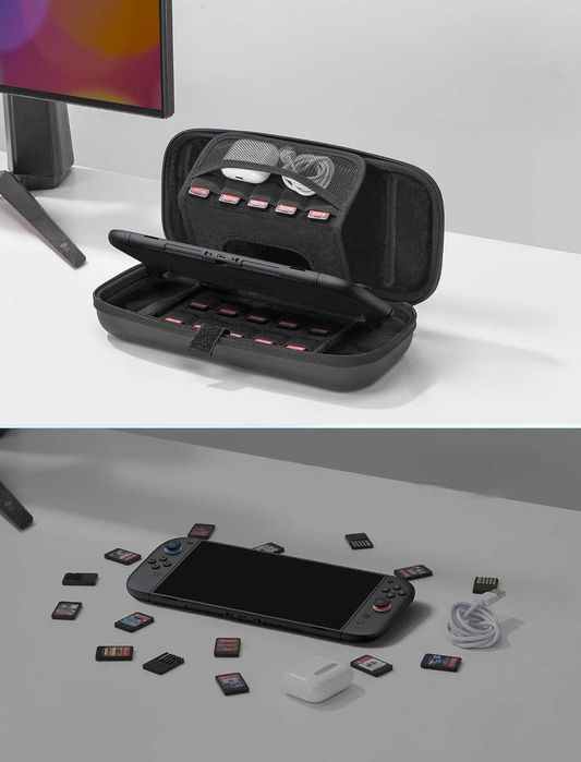 Etui JSAUX do Nintendo Switch 2 2025 Pokrowiec Torba Pasek na ramię