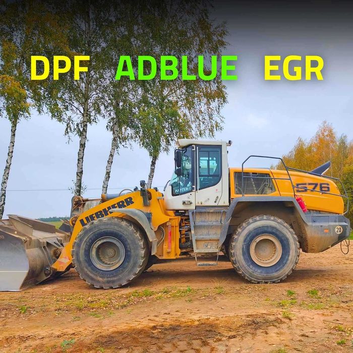 Usuwanie błędów AdBlue - DPF - EGR - SCR | CAT JCB Komatsu Bobcat Liebherr