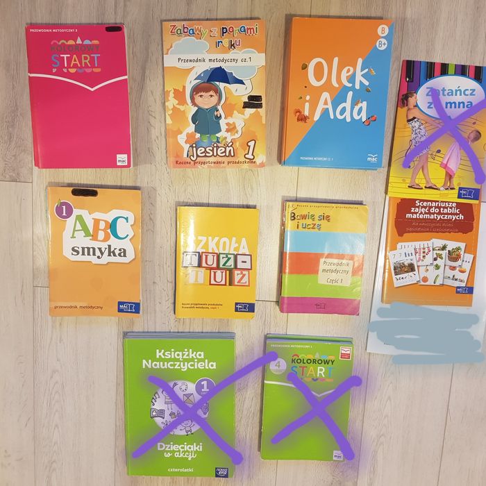 Przewodniki metodyczne przedszkole komplety