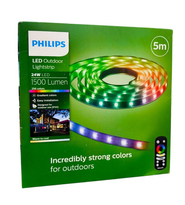 Philips Taśma LED zewnętrzna (Outdoor LED Strip) 5m MULTICOLOR nowa