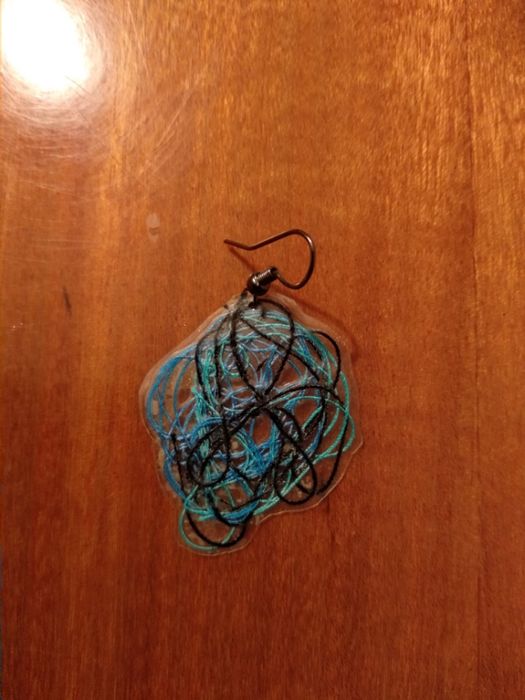 Brinco azul original