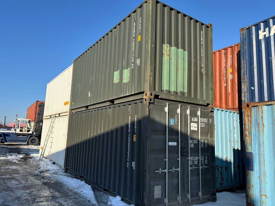 Kontener Morski Magazynowy 20DV 6/2,5 + Transport HDS