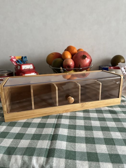 Органайзер деревяний на 5 відсіків