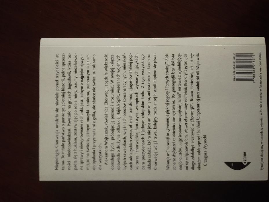 Fjaka. Sezon na Chorwację Aleksandra Wojtaszek wyd. Czarne