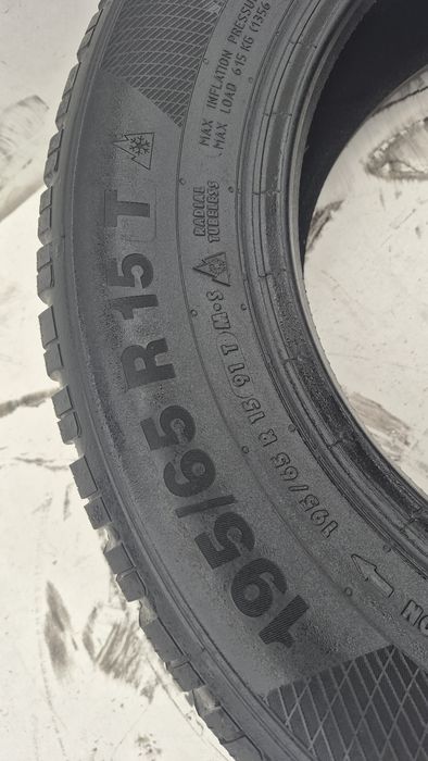 Opony 2 sztuki  Continental Contiwintercontact TS850 195/65R15T 2014r